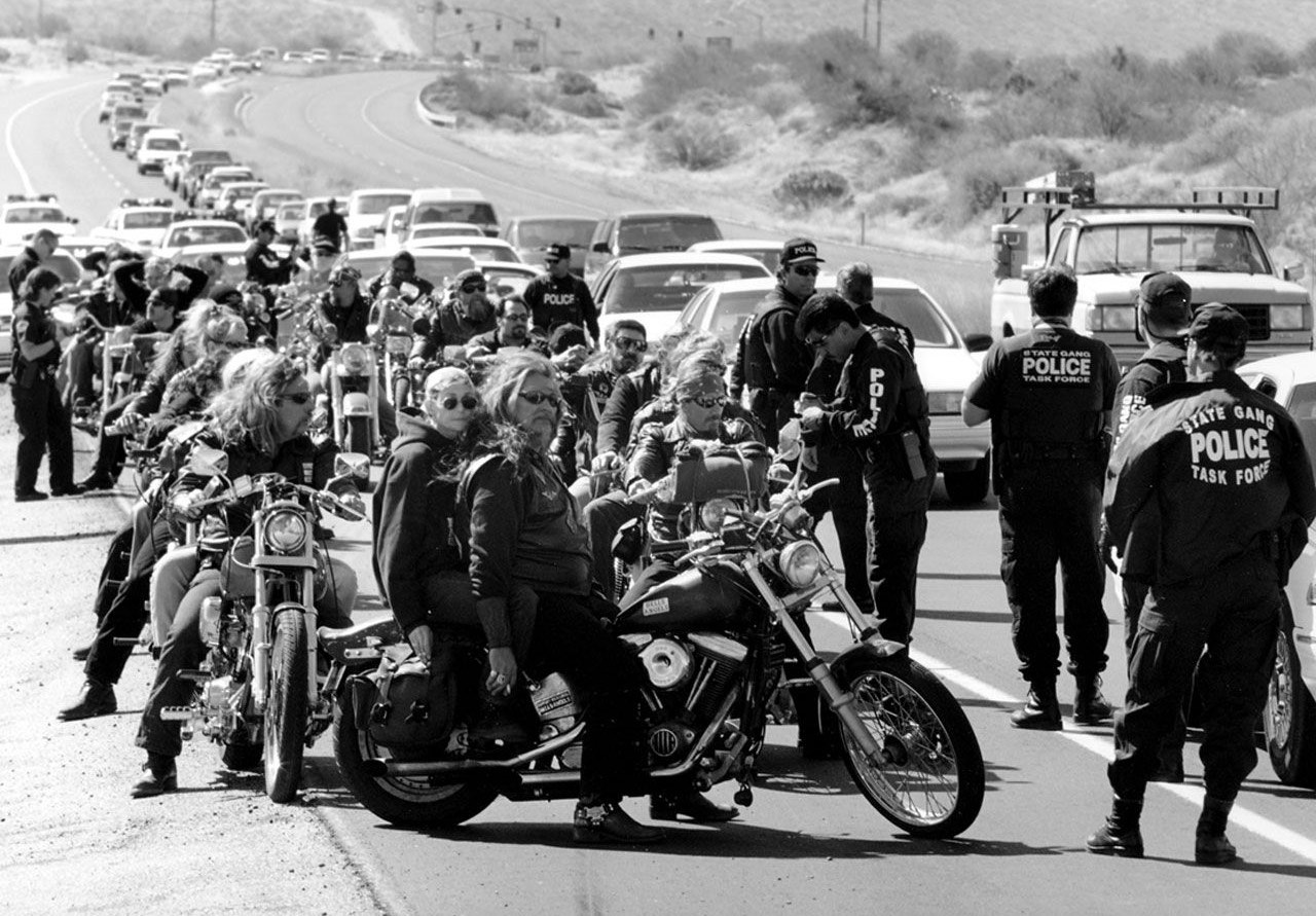 hells angels rules and the police