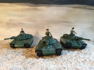 household items, GI Joe battle tanks
